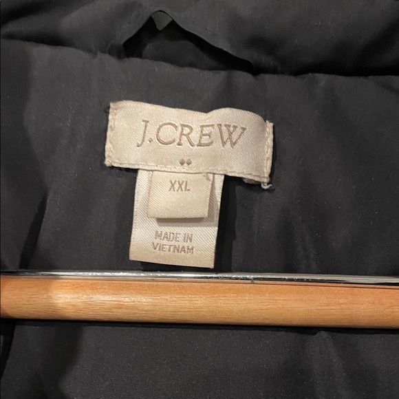 J. Crew Women's Charcoal Puffer Coat - Picture 2 of 14